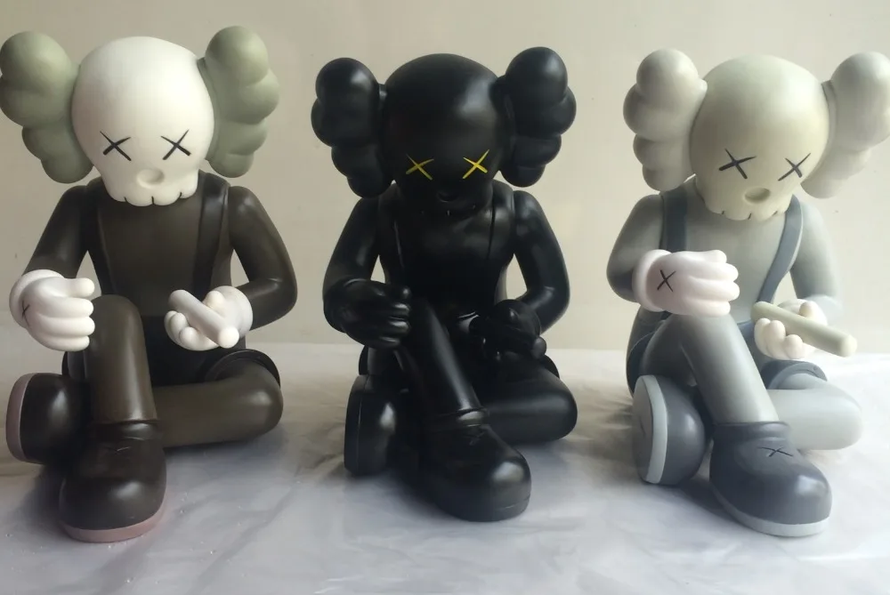 

[New] 20cm Originalfake Long nose KAWS This Is Not A Toy PVC action figures Original fake Doll Toy Collections model gift