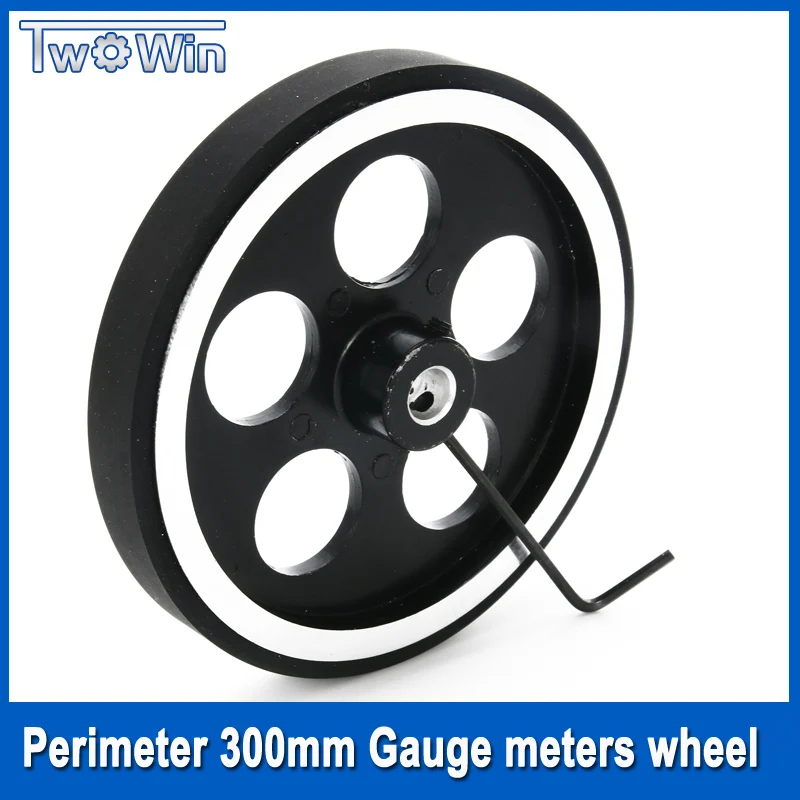

1pcs Pore size 8mm Rotary encoder gauge meters wheel Perimeter 300mm with wheels encoder gauge meters wheel set J023C
