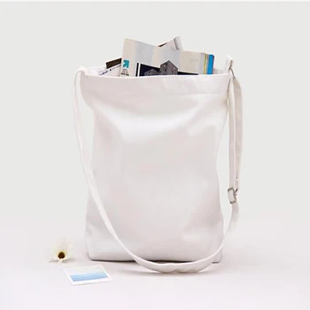 

Cotton Canvas Eco Reusable Shopping Shoulder Bag Handbags Shopping Bags Candy Color Tote Package Folding Bags