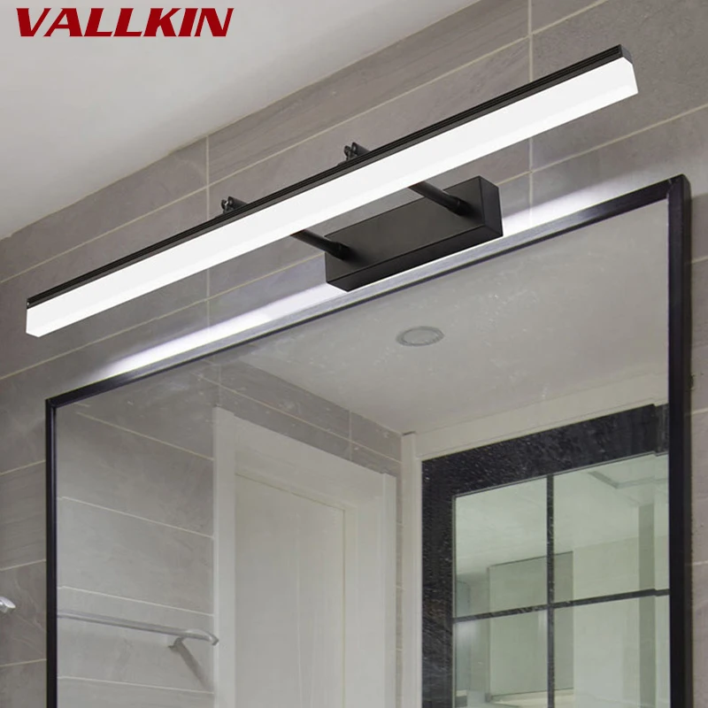 الأزياء المعادن LED الجبهة مرآة ضوء الحمام ماكياج جدار مصابيح LED الغرور المرحاض الحائط الشمعدانات مصباح تركيبة إضاءة