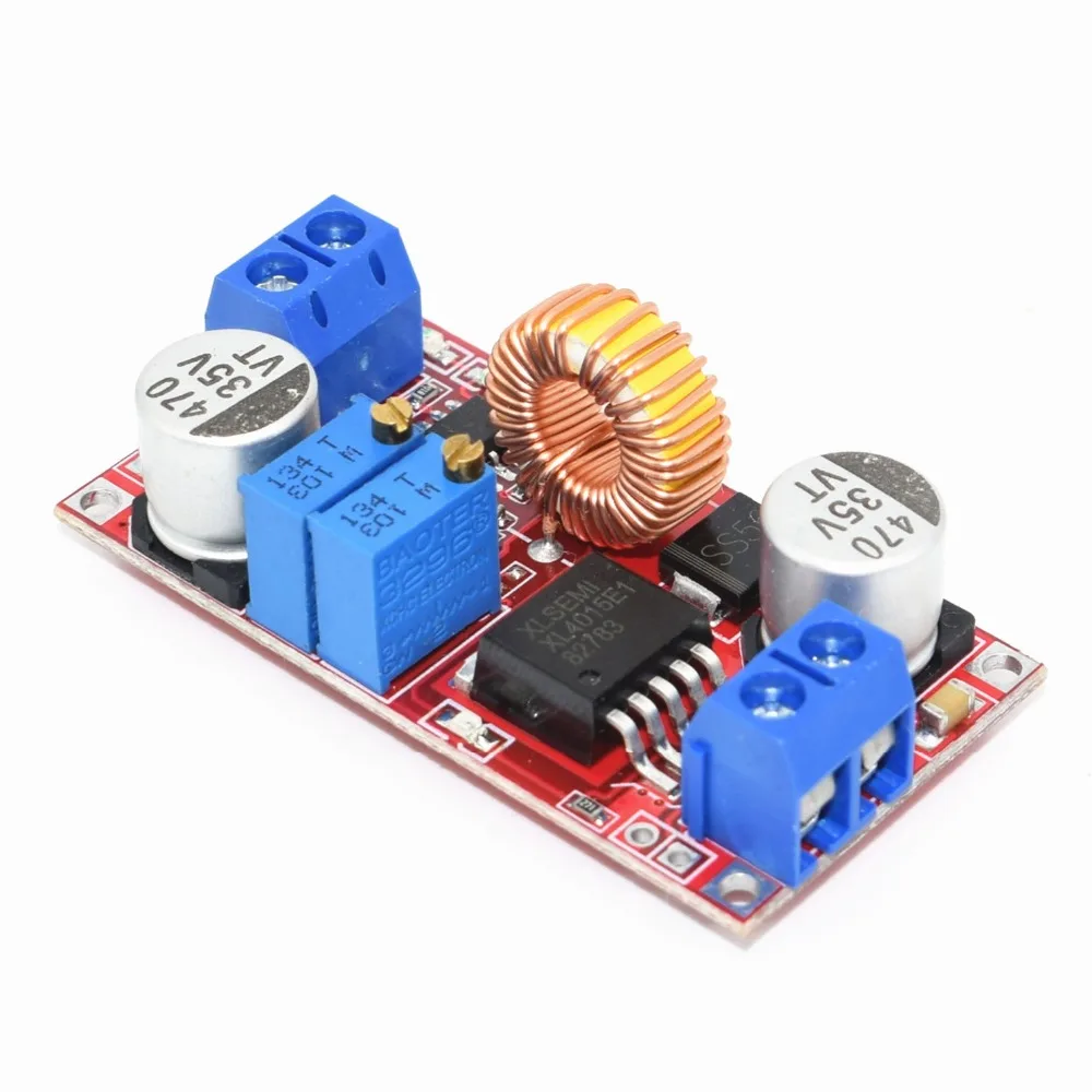 

5A DC To DC CC CV Lithium Battery Step Down Charging Board Led Power Converter Lithium Charger Module