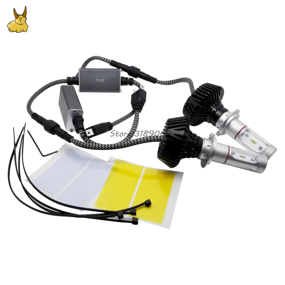 

Auto Car Light H7 Led Headlights 6000K 30W 4000LM COB Chip Automobiles Part Lamp Bulb for Vw Mercedes Benz Nissan Peugeot Skoda