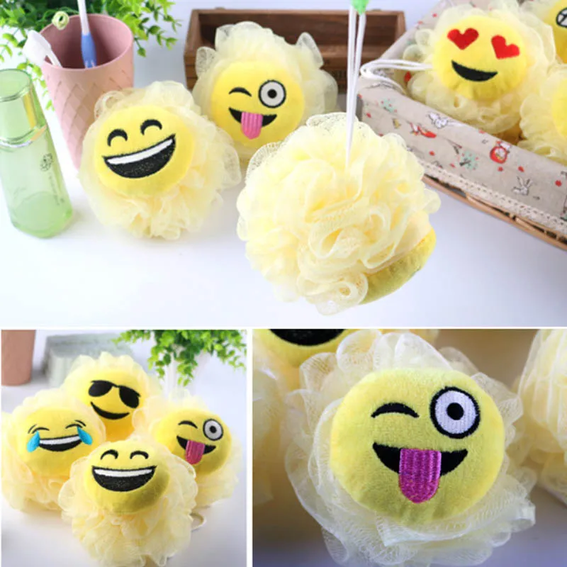Harga Kartun 1 PC Mandi Bunga Mandi Bola Susu Aksesoris Shower Kamar Mandi Perlengkapan Loofah Mesh Sponge Super Lembut