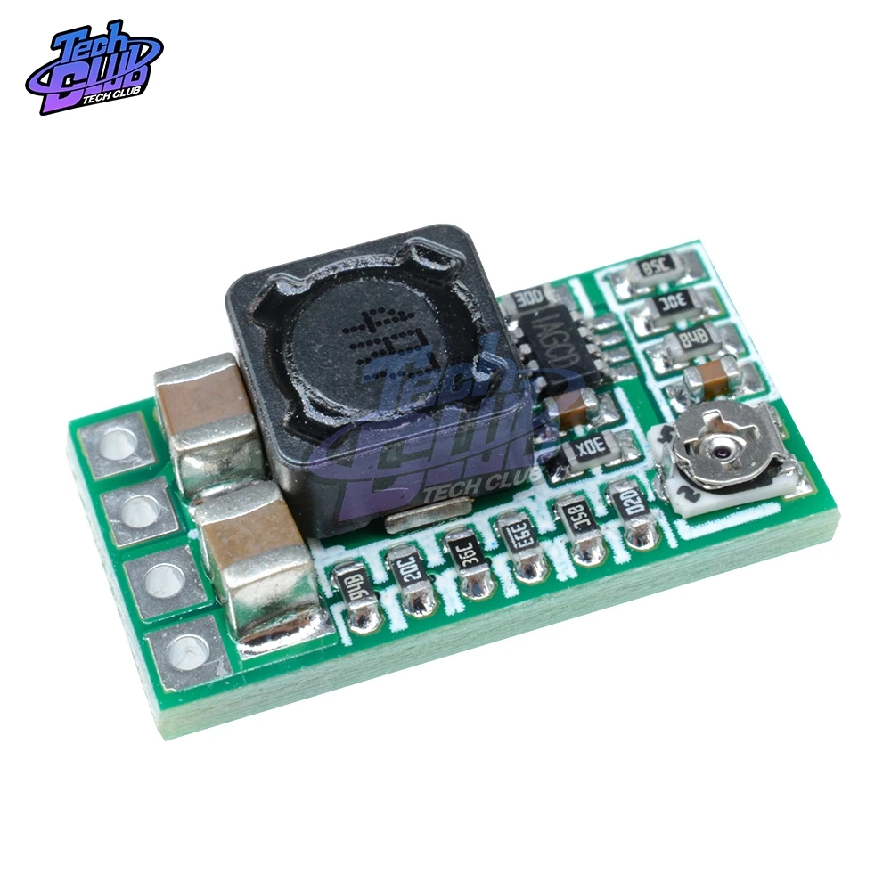 Mini DC-DC 12-24V to 5V 3A Step Down Power Supply Module Voltage Buck Converter Adjustable 97.5% 1.8V 2.5V 3.3V 5V 9V 12V
