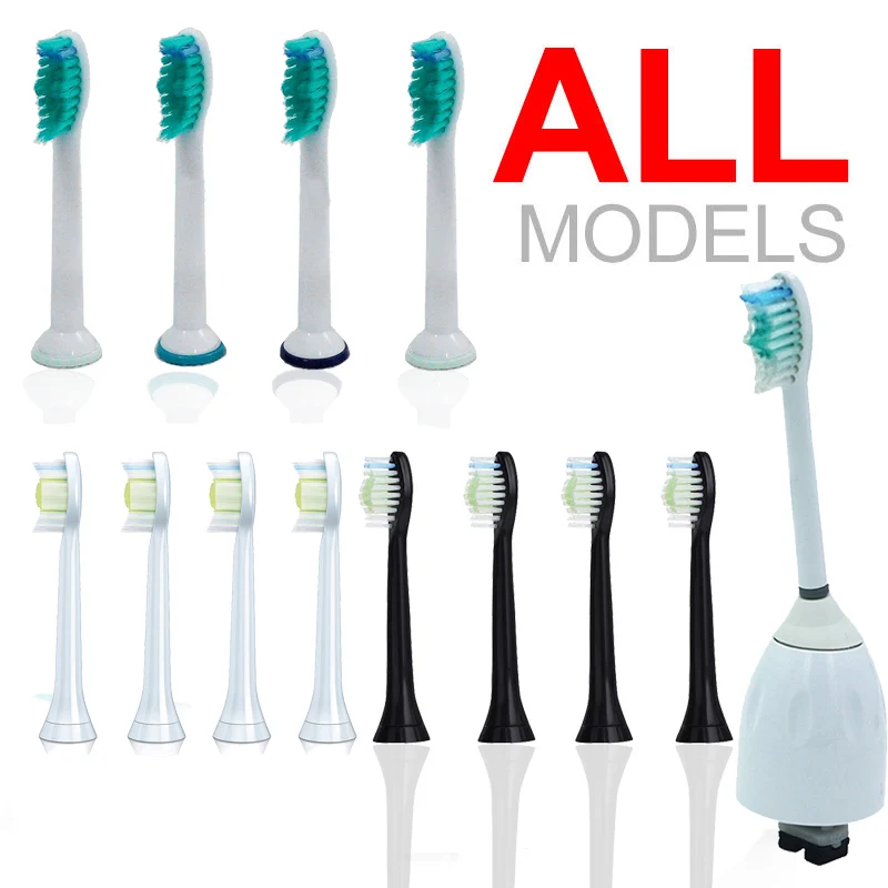 

Electric Toothbrushes Heads Replacement For Philips E Series Sonicare Diamond Clean ProResult Healthy Clean