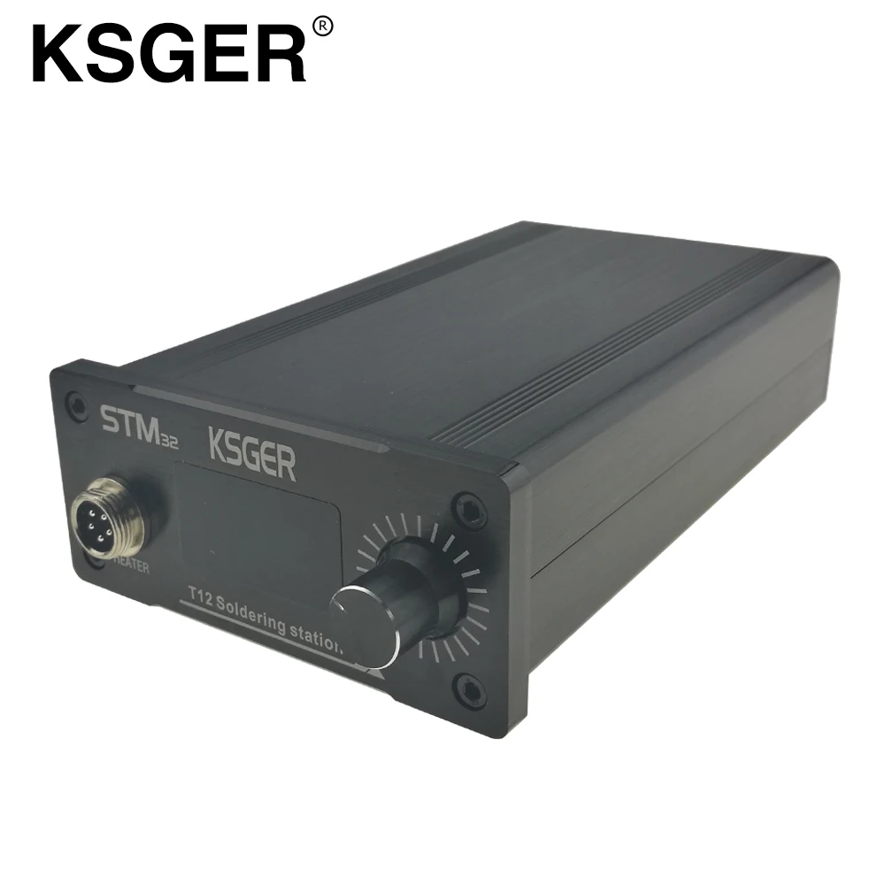 KSGER STM32 OLED T12 паяльная станция пистолет с горячим воздухом ремонтная