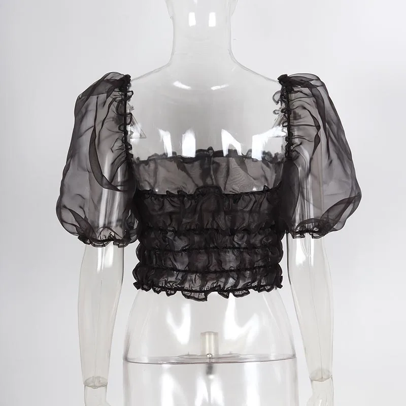 Forefair Lace Top Sexy Summer  (4)