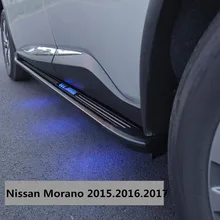 Для Nissan Морано 2015.2016.2017 Автомобиля Подножки Подножка Бар Педали Высокое Качество Новый Свет Стиль Nerf Бары