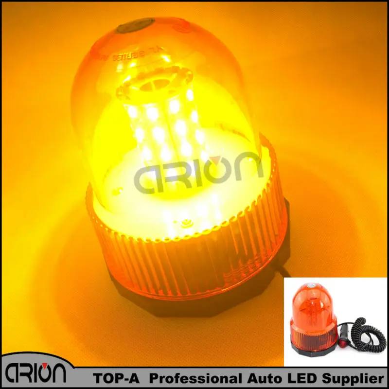240 LED Truck Car Rooftop Round Flash Strobe Warning Hazard Light Bulb