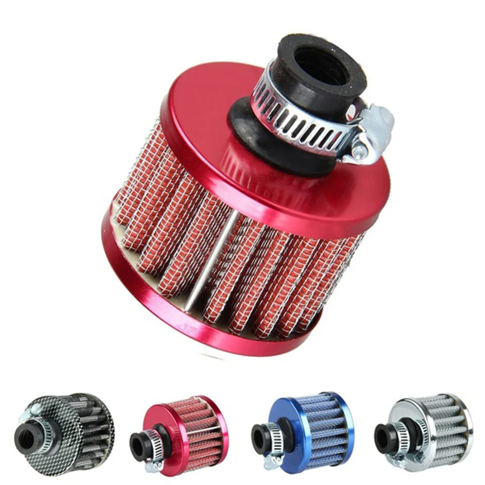 

13mm Mini Oil Breather Cold Air Filter Intake Crankcase Turbo Car Vent Metal