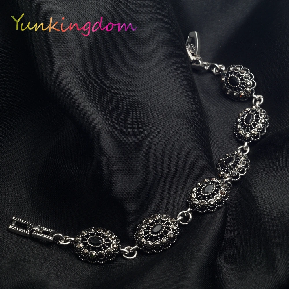 Yunkingdom этнические стильные винтажные ювелирные изделия белые и золотые браслеты
