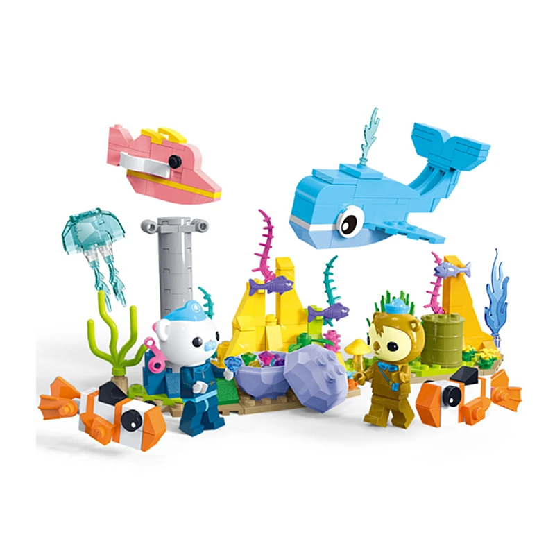 

Octonauts Barnacles Discover Mysterious Treasures Building Blocks Sets Bricks Classic Model Kids Toys Gifts Compatible Legoings