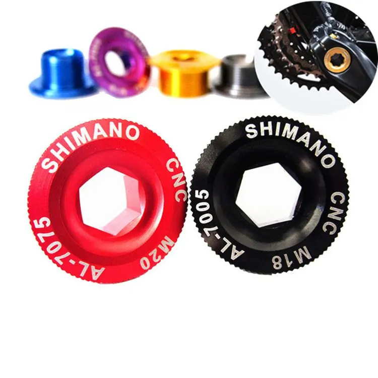 Parts Crankset Crank Cover BB Axis Screw Cap Mountain Bike Bicycle Bolt