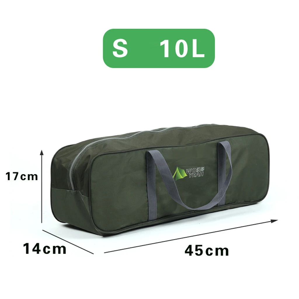 Perfeclan Outdoor Travel Duffel Bag Camping Equipment Zipper Storage Bag Multi-Function Large Capacity Sundries Container