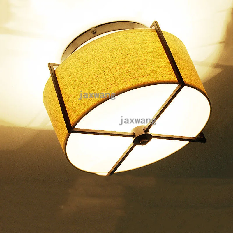 

American Led Ceiling Lights Loft Decor Country Dining Room Lighting Ceiling Simple Living Room Bedroom Creative Lampara De Techo