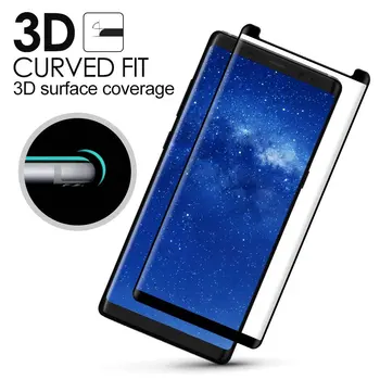 

100pcs 3D Curved Full Cover Tempered Glass For Samsung S8 S9 Plus Note10 pro Screen Protector For Galaxy S10e Plus Note9 8 Glass