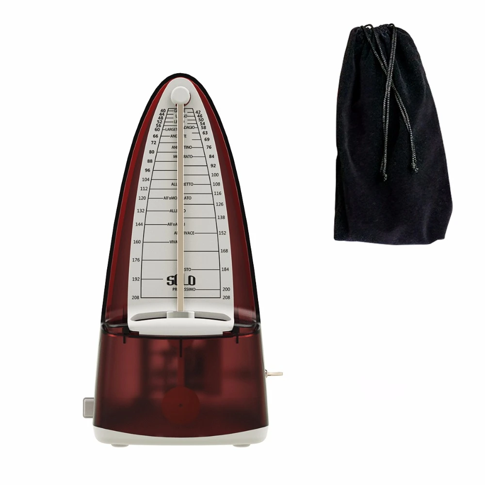 Mecánica metrónomo sonido fuerte con anillo de para Pianos Violines etc|mechanic metronome|metronome mechanicalguitar sound - AliExpress