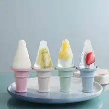Homemade Wheat Cone Ice Cream Molds Ice lolly Mould Freezer Ice cream bar Molds Maker With Popsicle Sticks Kitchen Creative Tool Homemade Wheat Cone Ice Cream Molds Ice lolly Mould Freezer Ice cream bar Molds Maker With Popsicle Sticks Kitchen Creative Tool