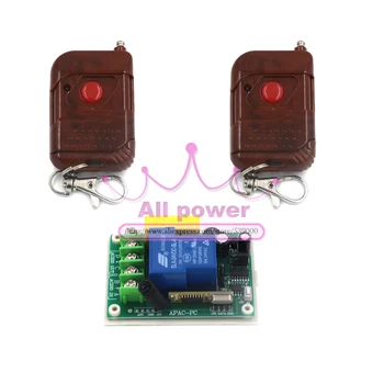 

220V 30A single-channel remote control switch various control splitter 1 key remote control switch 100 meters jog self-locking