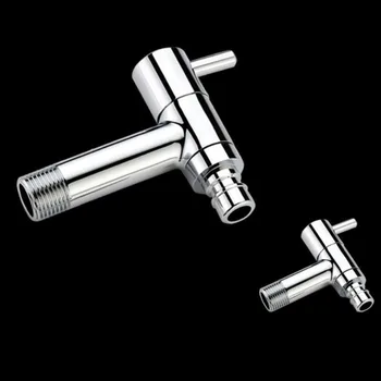

In-wall installation mop pool quick opening faucet copper single cold washing machine faucet, outdoor faucet