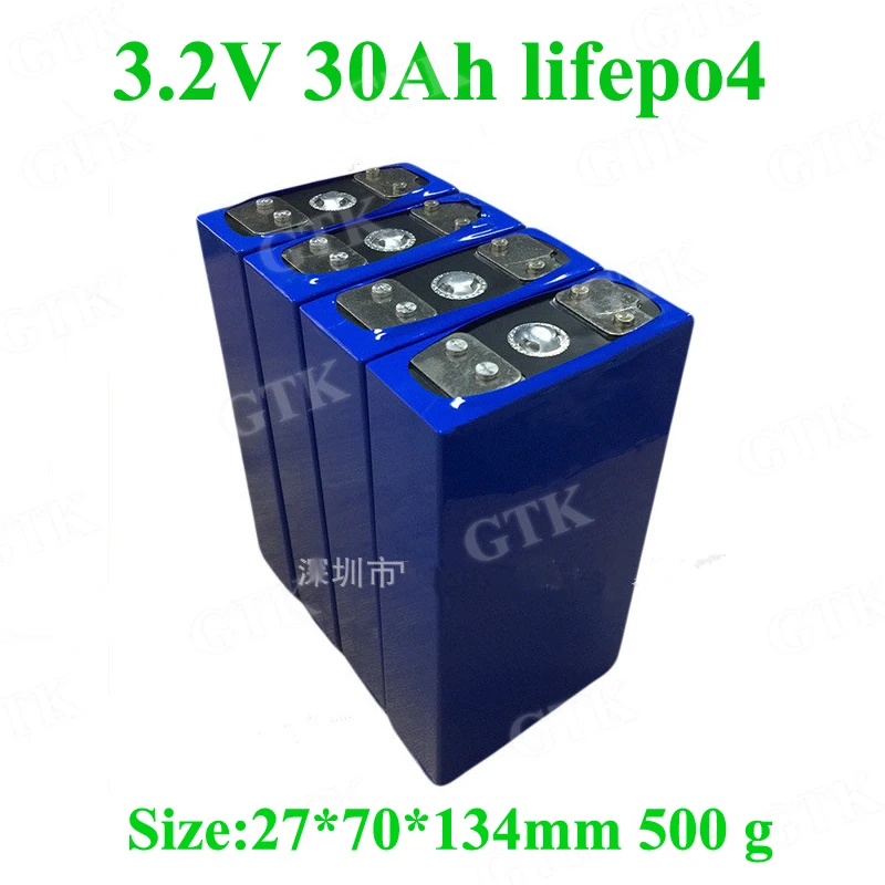 

Lifepo4 3.2V 30AH 5C battery 3.2V 10AH lithium bateria for diy 12V 36V lifepo4 e-bike e scooter wheel chair AGV car Golf carts