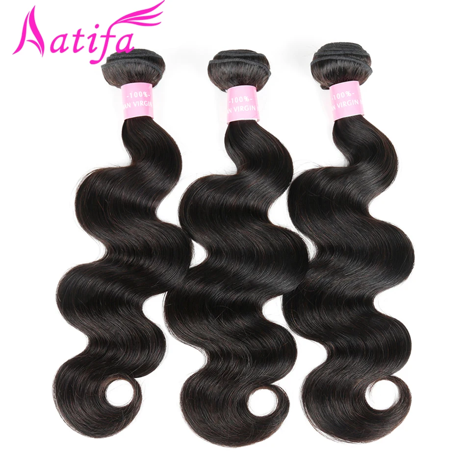 Brazilian Body Wave Hair 100% Human Hair Weave Bundles 1/3/4 pcs Natural Color Remy Hair Weave 8-28inch Aatifa Hair Extension Brazilian Body Wave Hair 100% Human Hair Weave Bundles 1/3/4 pcs Natural Color Remy Hair Weave 8-28inch Aatifa Hair Extension