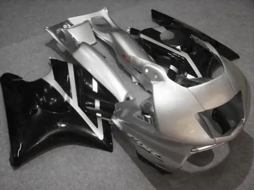 

Tank cover+Silver  black Fairing kit for HONDA CBR600F3 97 98 CBR 600F3 1997 1998 CBR600 ABS Plastic Fairings set +7 gifts VX54