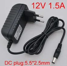 Carregador de parede dc da fonte de alimentação, adaptador de alta qualidade 12v 1.5a 12v 1500ma ac dc para elementos de wd, 1 peça «WDBAAU0020HBK-01