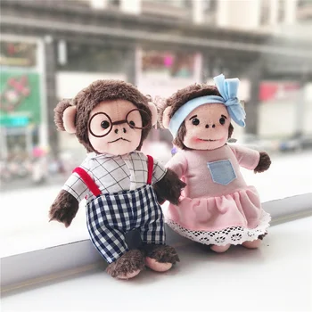 

Monkey Cartoon Case For Iphone 11 Pro Max 11pro XS MAX XR Cute Warm Fluffy Cover Phone Case For Iphone 8 7 6s plus 5s Dolls Toy