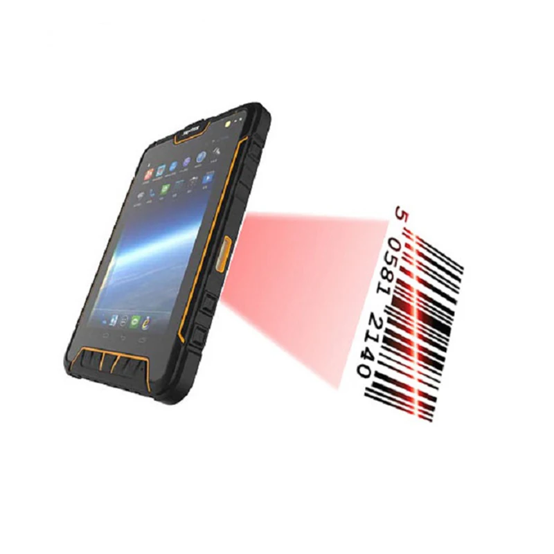 Промышленный Прочный планшет Android PC со сканером штрих кода LF NFC RFID UHF Reader 4G WIFI GPS