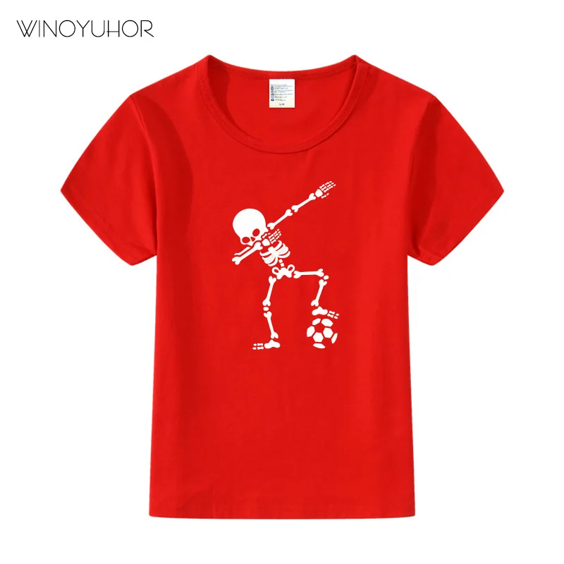 Детская летняя футболка Dab, футболки с короткими рукавами для мальчиков и девочек, футболки для детей