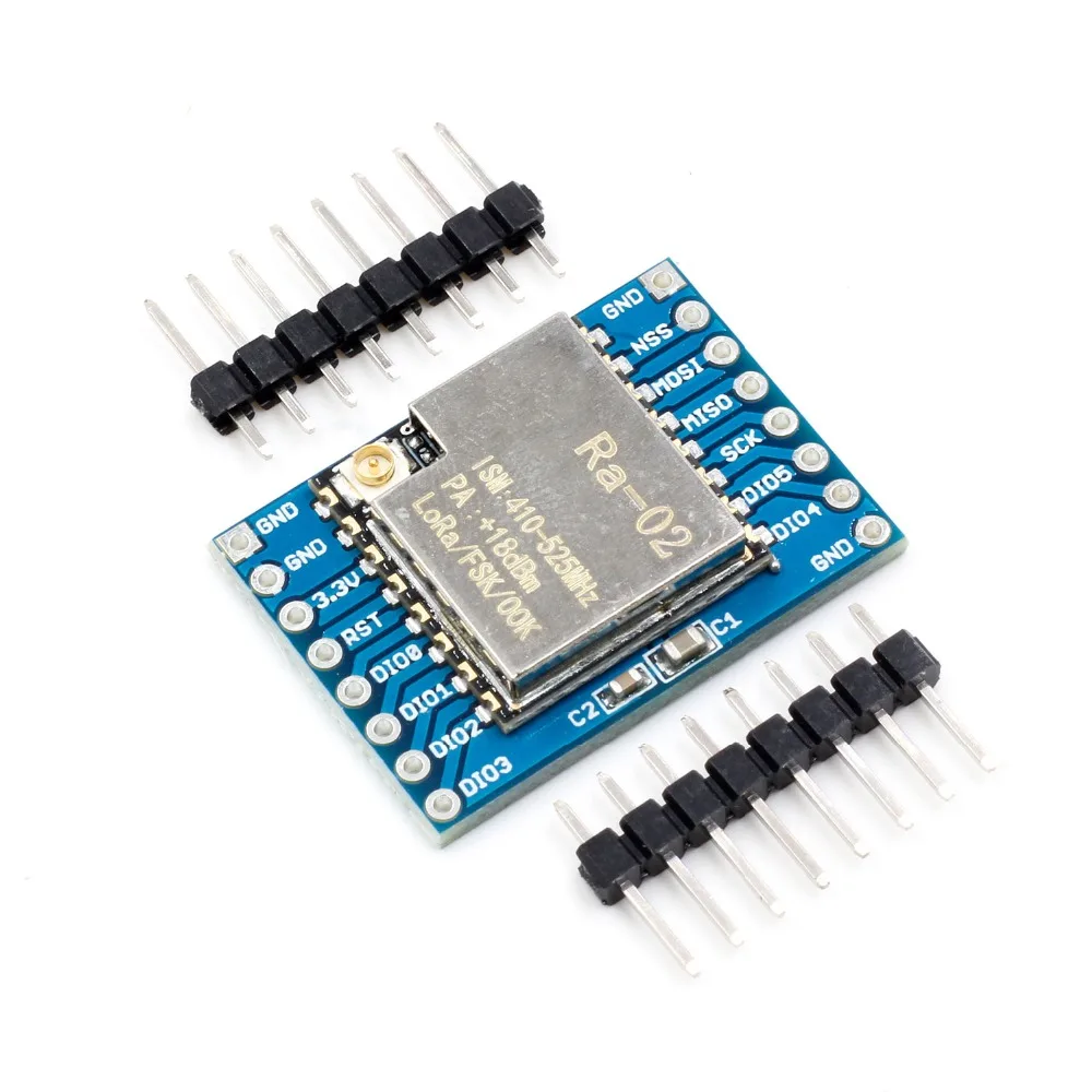 SX1278 LoRa модуль 433 м 10 км Ra 02 Ai Thinker беспроводной спектр распространения разъем для