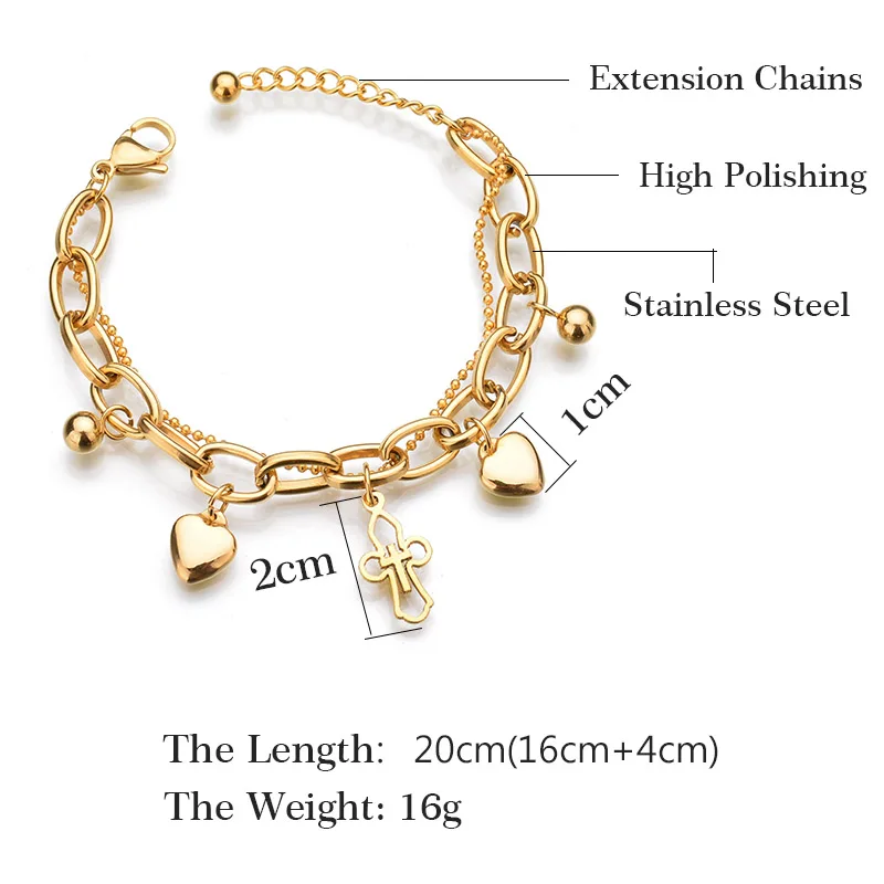 Trendy-Christian-Jewelry-Multilayer-Chain-Heart-Cross-Gold-Color-Bead-Stainless-Steel-Bracelets-For-Women-Gift (1)