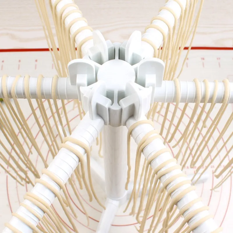 Складной сушильный стеллаж для лапши, гаджет для посуды, пластиковая паста, сушилка для спагетти, подставка, сушилка для лапши, подвесной стеллаж