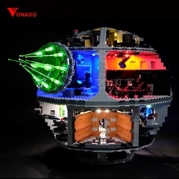 

Led Light Set For Lego 75159 05063 Star Series Wars lego Death Star Building Blocks Bricks Toys (only light+Battery box)