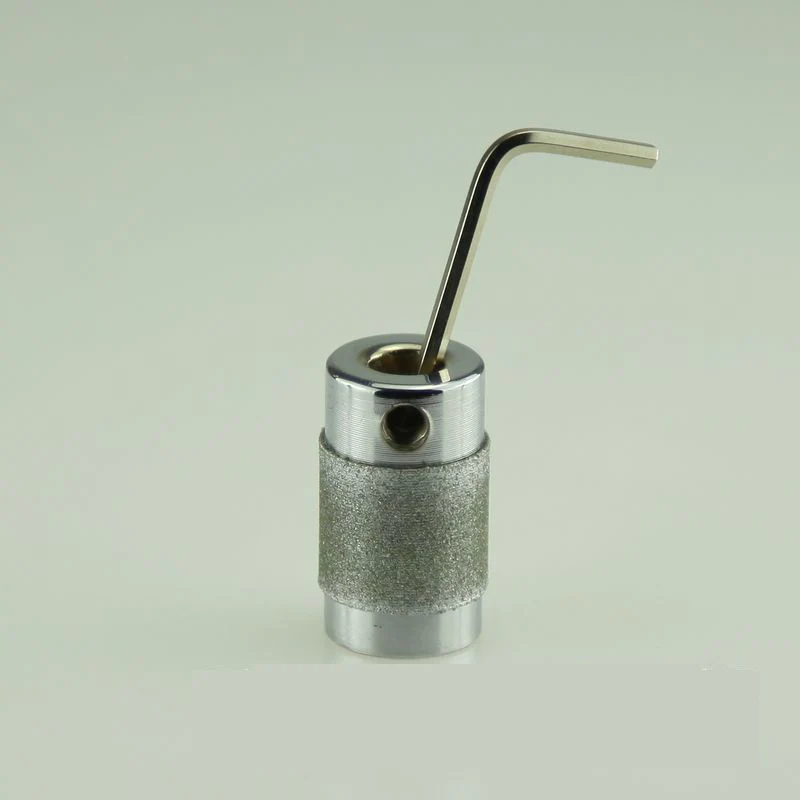 

Professional Diamond Copper Head 3/4 inch Diamond Grinder Bit For Stained Glass Grinder Jewelry Tool China Supplier 5pieces/lot