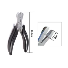 Новые Щипцы для вытягивания волос для микро-колец и слитный склейка инструмент для удаления высокого качества металла 4 размера инструменты для красоты