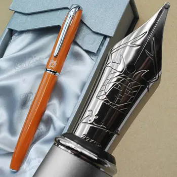 

Picasso PS916 MALAGA Lacquered Orange M Nib Fountain Pens Free Shipping