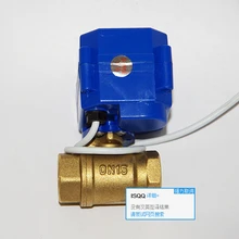 DN15(G1/") AC220V двухходовые клапаны CWX-15 q N фиксированный шаровой клапан CR04 Солнечный Электрический шаровой клапан воды