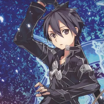 

New Sword Art Online Anime Kirito 40*40CM Square Pillow Case Covers #38713
