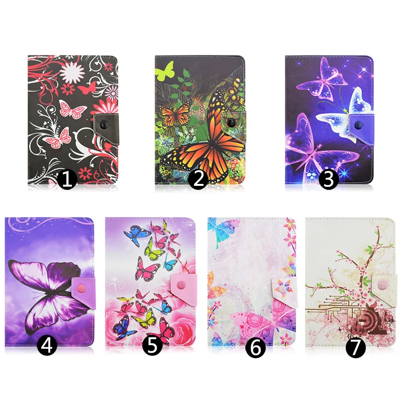 

Leather Stand Cover Case Universal 7 inch Tablet RUSSIA For Visual Land Prestige 7 7.0 Tablet For Samsung T110 T230 S4A92D