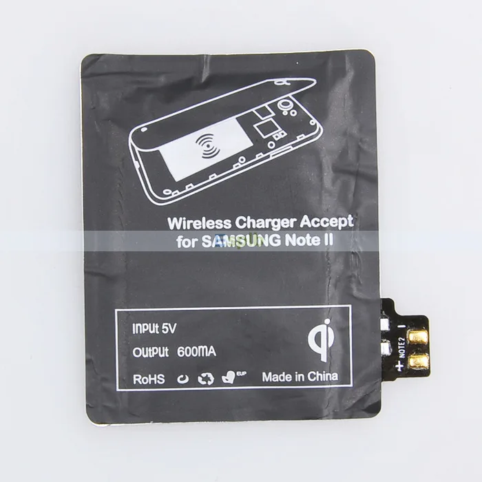 Note 2 Qi Wireless Charger Charging Receiver Adapter Coil for Samsung