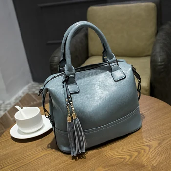 

Fashion Women's Genuine Leather Handbags Woman Bag 2018 Tassel Messenger female Crossbody Bags For Women Shoulder Chain Bags X43