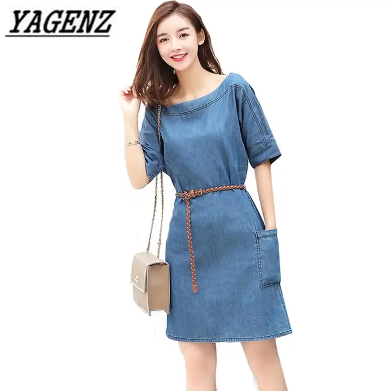 plus size denim dresses for sale