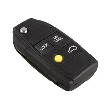 4 Buttons Uncut Blade Remote Car Key Refit Cover Case Shell For VOLVO S40 V40 C70 S70 XC70 XC90 V70 V90 S90 S80 Key Case Shell