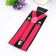 Унисекс мужской женский зажим на подтяжках эластичные y-образные регулируемые подтяжки разноцветные подтяжки джинсы комбинезон эластичные ремни