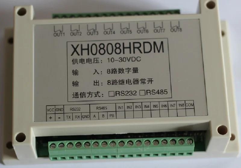 

Digital input and output RS232RS485 isolation module optocoupler isolation input relay output