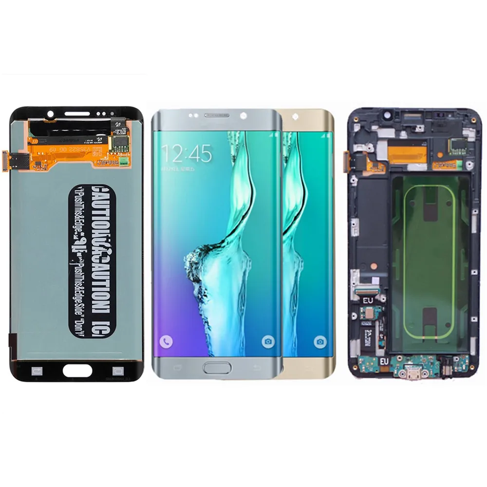 

For Samsung Galaxy S6 Edge Plus SM- G928 G928F LCD Screen and Digitizer Assembly With Front Housing Replacement!!
