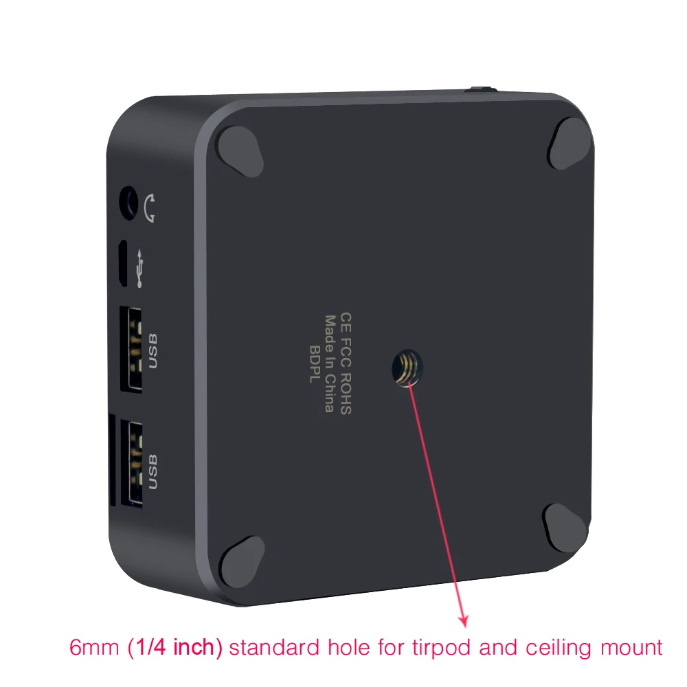 BYINTEK НЛО D9 Портативный Карманный Пико Smart Android 7.1.2 OS Видео Wi Fi светодиодный 1080 P DLP