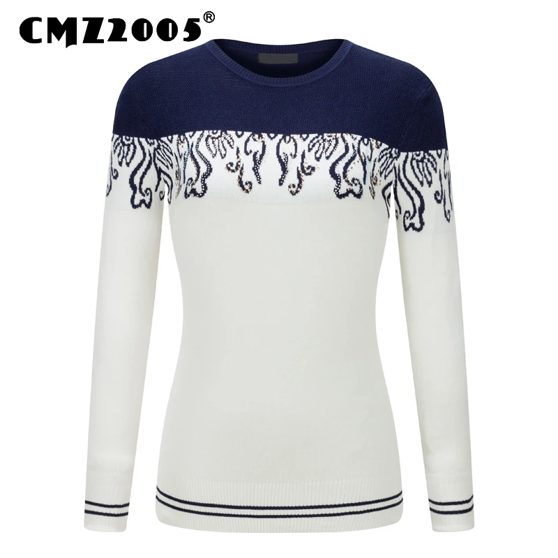 New Style Women's Apparel Long Sleeve sweater Diam...